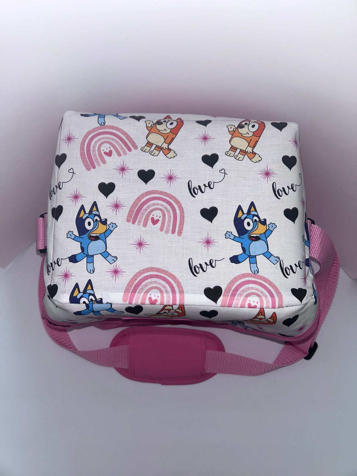 Suction Machine Carrying Case - Bluey with Rainbow