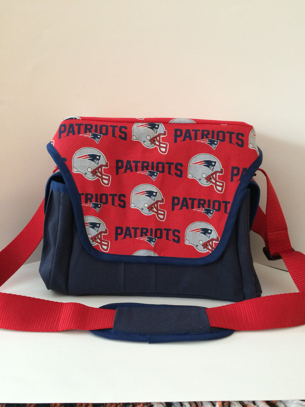 Suction Machine Carrying Case - NE Patriots (red)