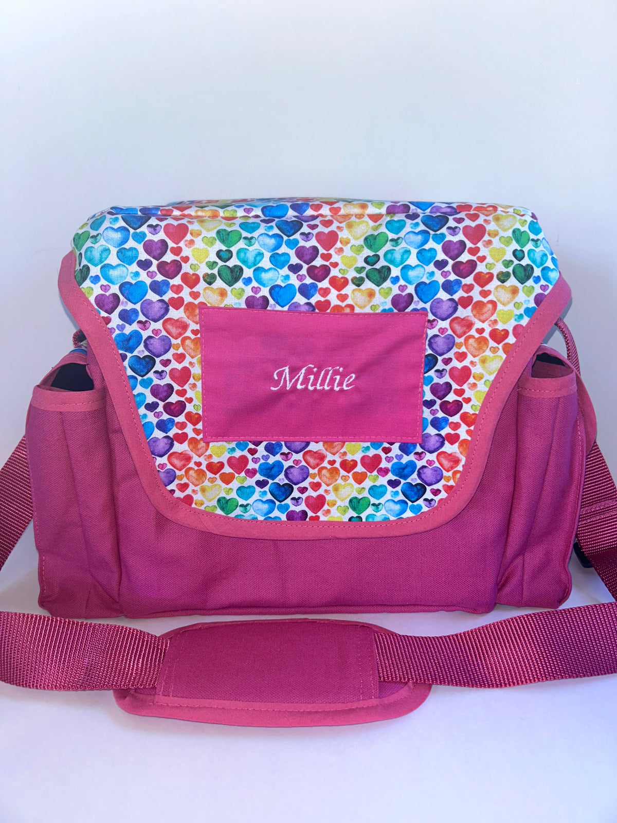 Suction Machine Carrying Case - Multi Colored Hearts