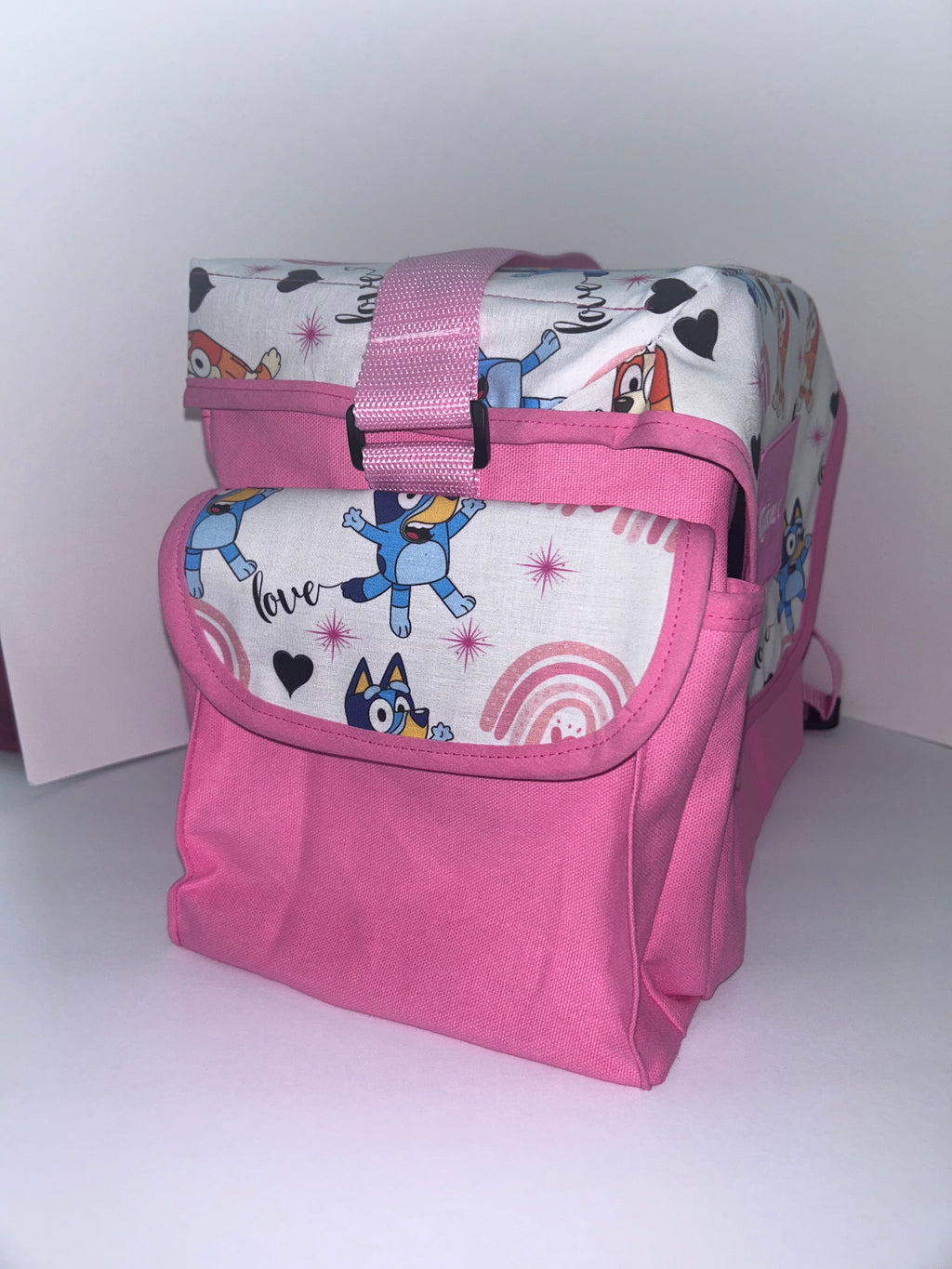 Suction Machine Carrying Case - Bluey with Rainbow