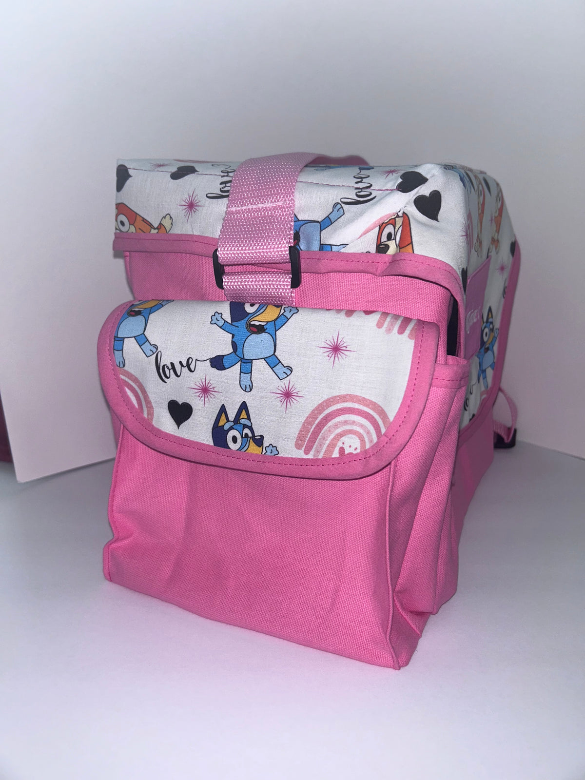 Suction Machine Carrying Case - Bluey with Rainbow