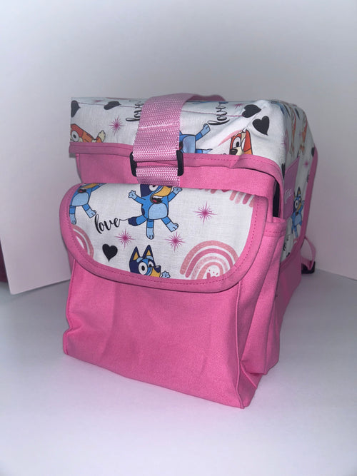 Suction Machine Carrying Case - Bluey with Rainbow