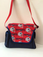 Suction Machine Carrying Case - NE Patriots (red)