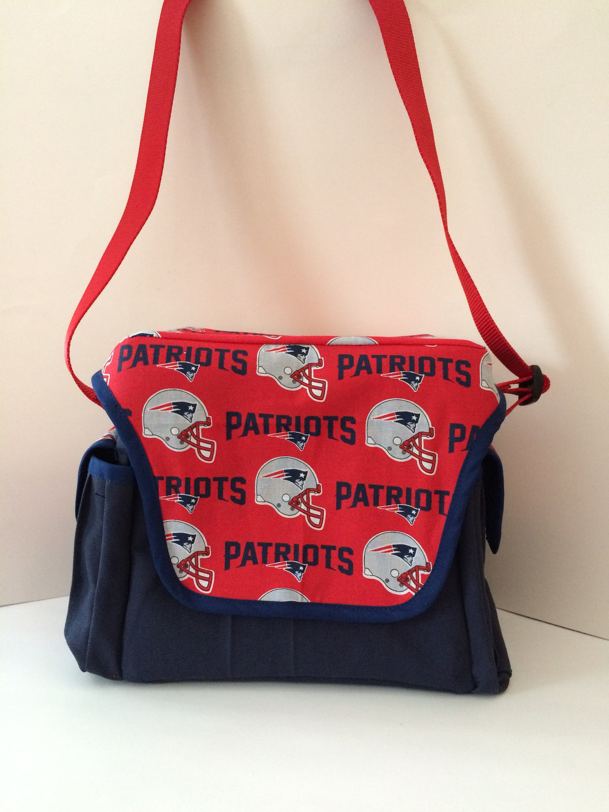Suction Machine Carrying Case - NE Patriots (red)
