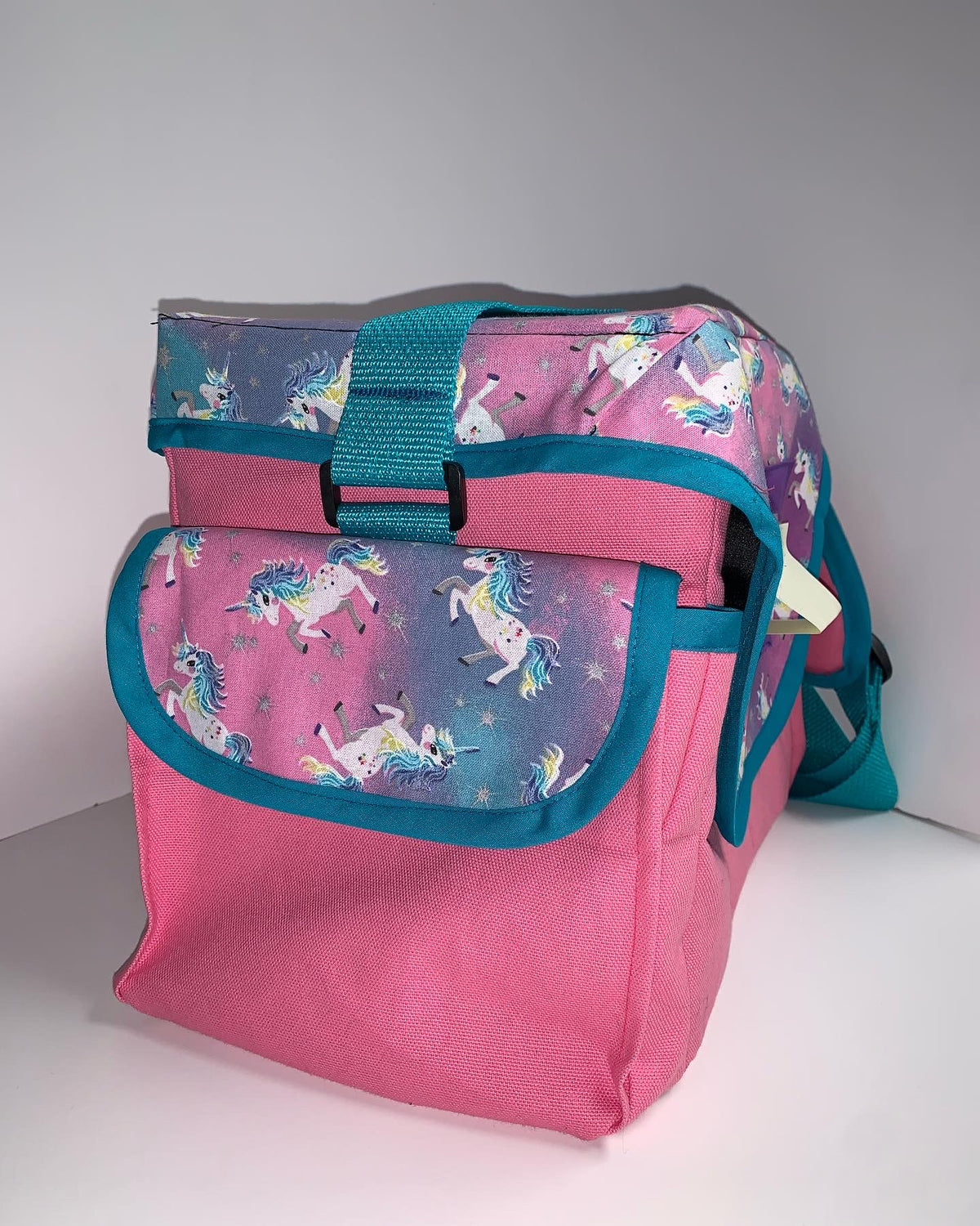 Suction Machine Carrying Case - Unicorn (Pink & Teal/Pink)