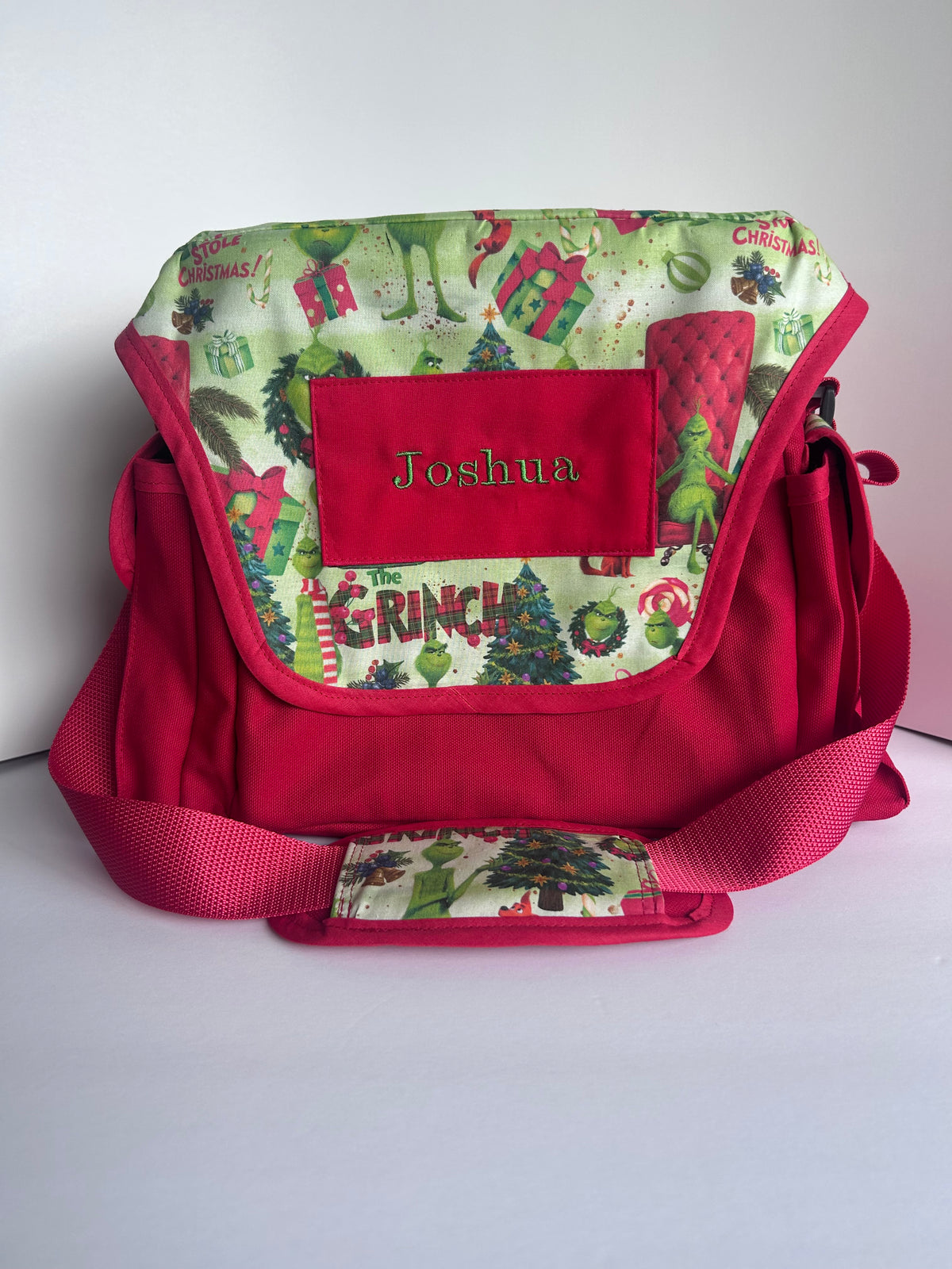Suction Machine Carrying Case - Grinch