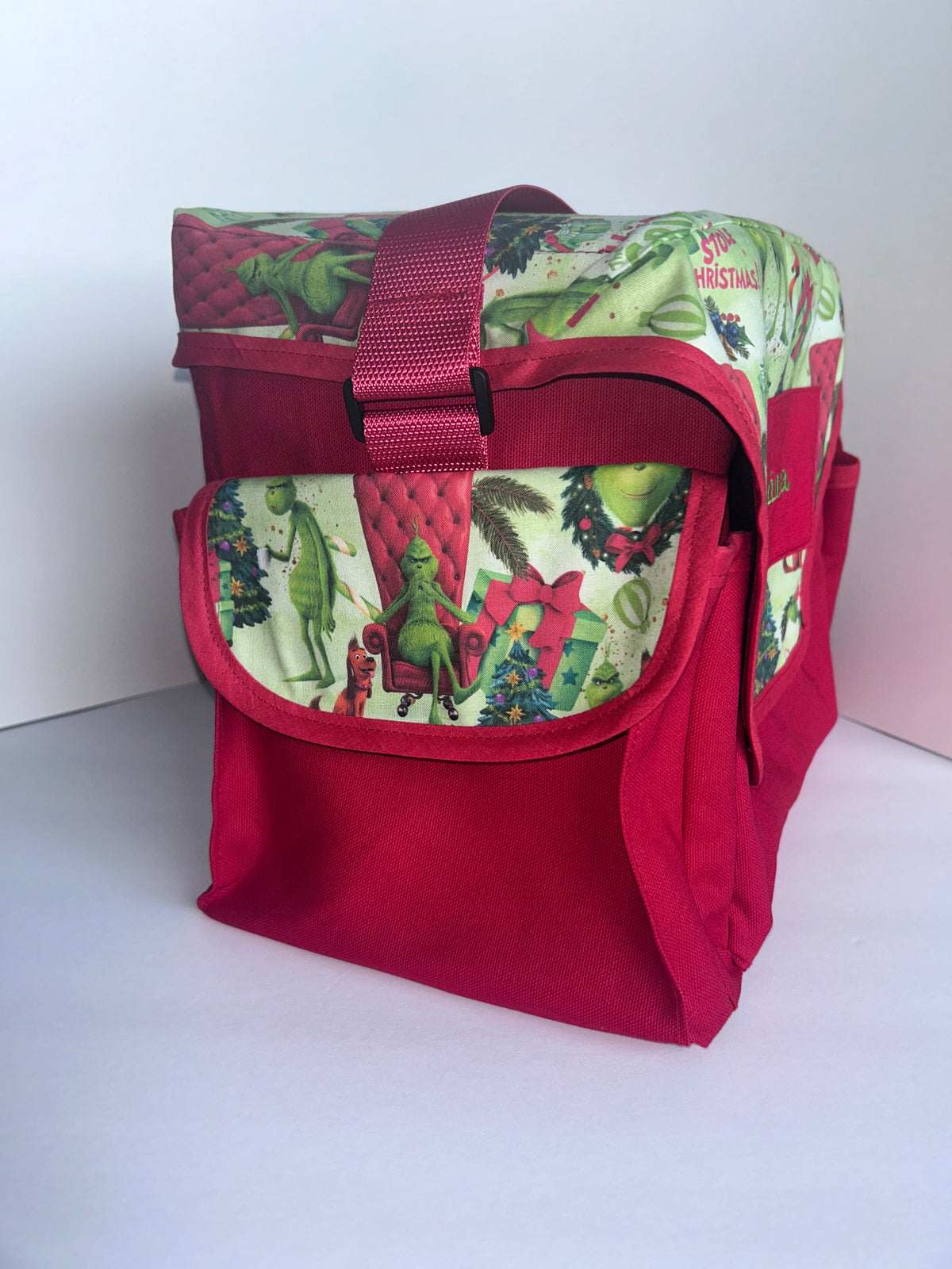 Suction Machine Carrying Case - Grinch