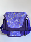 Suction Machine Carrying Case - Purple Swirls