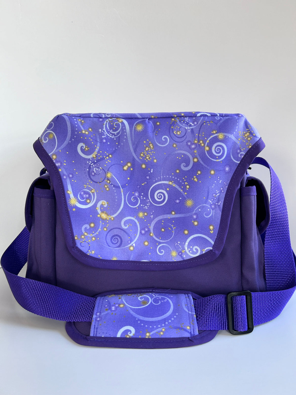 Suction Machine Carrying Case - Purple Swirls