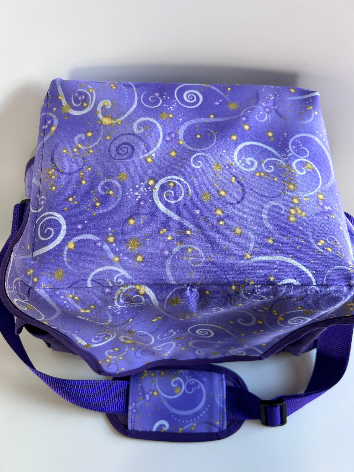 Suction Machine Carrying Case - Purple Swirls