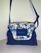 Suction Machine Carrying Case - Blue Seashells