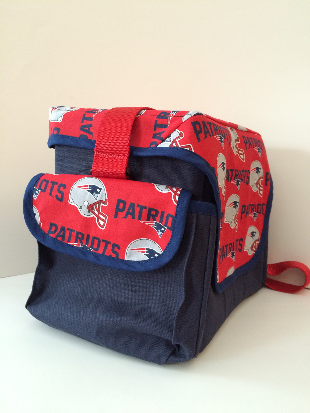 Suction Machine Carrying Case - NE Patriots (red)