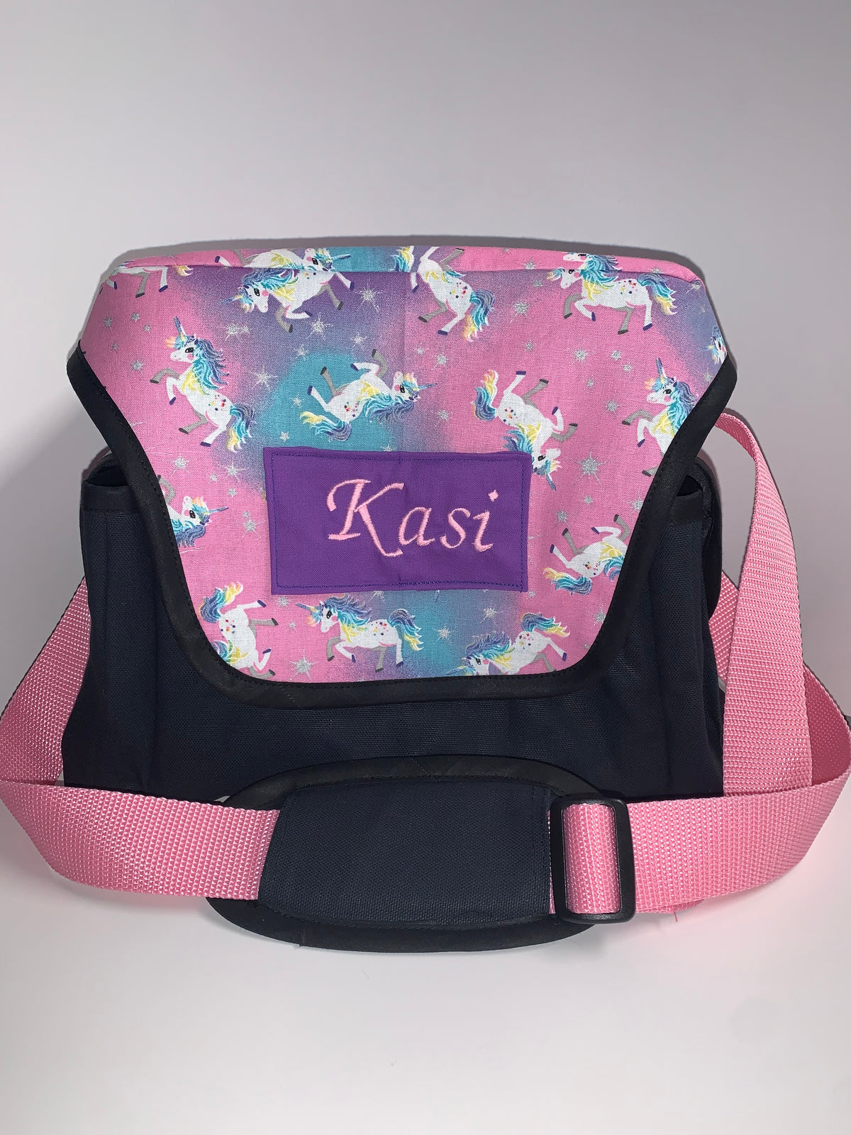 Suction Machine Carrying Case - Unicorn (Pink & Teal/Blk)