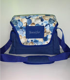 Suction Machine Carrying Case - Blue Seashells