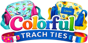 Colorful Trach Ties - Home